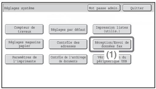 SHARP MX-2600N/3100N - TRANSFERT DE TELECOPIES RECUES (Transfert des données de télécopie) - 1