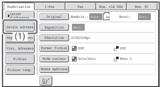 SHARP MX-2600N/3100N - Positionnez l'original. - 1