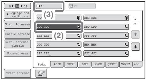 SHARP MX-2600N/3100N - Touches express - 2