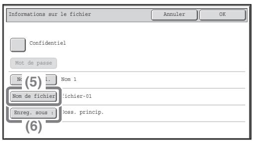 SHARP MX-2600N/3100N - Sélectionnez les réglages sur l'écran tactile. - 3