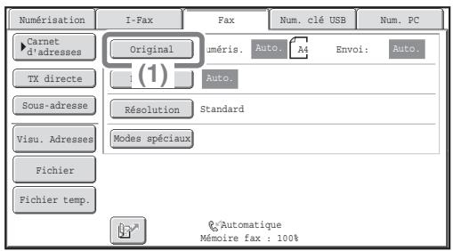 SHARP MX-2600N/3100N - Placez les originaux. - 1