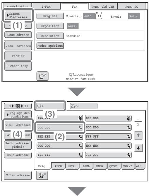 SHARP MX-2600N/3100N - Placez les originaux. - 3