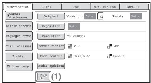 SHARP MX-2600N/3100N - Envoi par numéro de recherche - 1