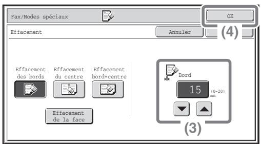 SHARP MX-2600N/3100N - Sélectionnez les réglages sur l'écran tactile. - 2