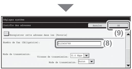 SHARP MX-2600N/3100N - Enregistrement d'une touche individuelle - 6