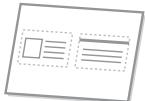 SHARP MX-2600N/3100N - Numériser les deux faces d'une carte sur une seule page (Card Shot) - 4