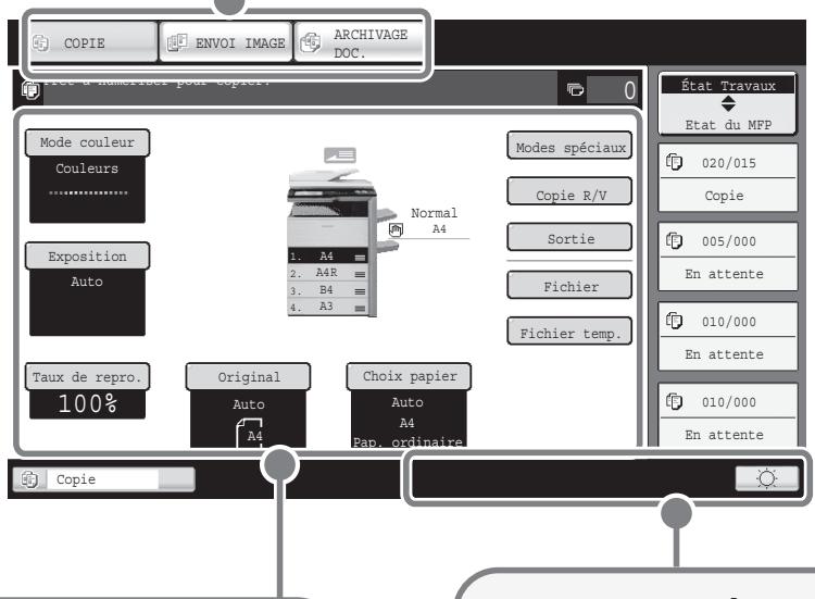 SHARP MX-2600N/3100N - Touche [archivage DOC.] - 1