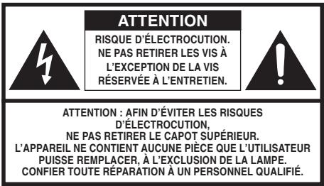 SHARP XG-F210X - Remarque importante - 1