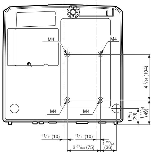 SHARP XG-F210X - Dimensions - 2