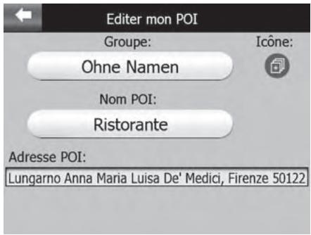 SILVERCREST MYGUIDE 3100 - Ajouter POI - 2