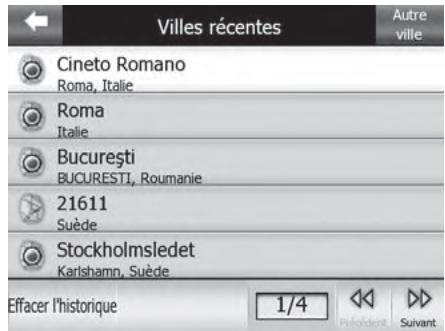SILVERCREST MYGUIDE 3100 - Indication d'une destination via une adresse - 2