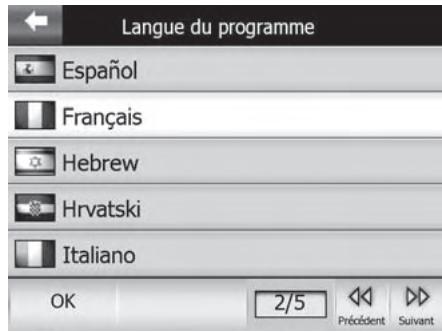 SILVERCREST MYGUIDE 3100 - Langue du programme - 1