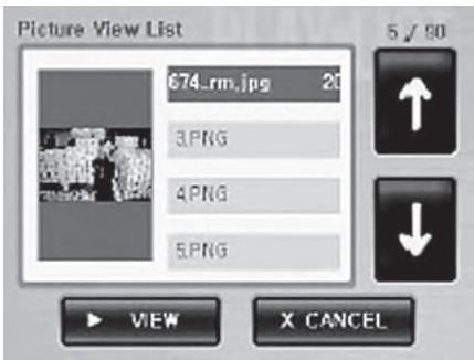SILVERCREST MYGUIDE 3100 - Affichage d'images : la visionneuse d'image - 4