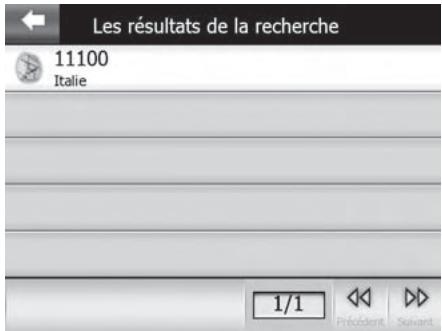 SILVERCREST MYGUIDE 3100 - Indication du code postal - 1