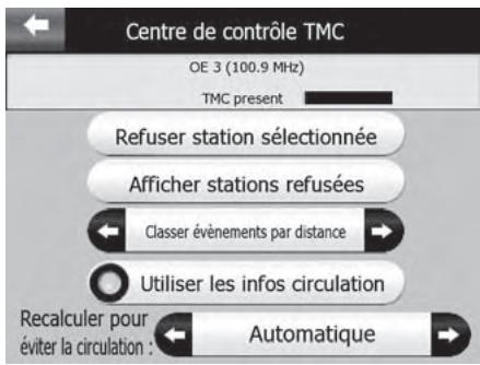 SILVERCREST MYGUIDE 3100 - Listedes messages TMC - 1