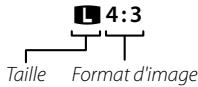 FUJIFILM FINEPIX XP110 - Options du menu prise de vue - 5
