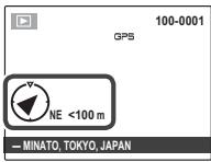 FUJIFILM FINEPIX XP110 - Menu GPS - 2