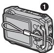 FUJIFILM FINEPIX XP110 - Fixation de la dragonne - 1