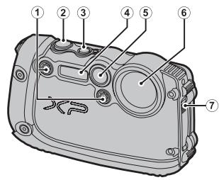 FUJIFILM FINEPIX XP200 - Parties de l'appareil photo - 1