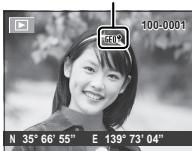 FUJIFILM FINEPIX XP200 - ■ Affichage des données de localisation - 1
