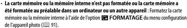 FUJIFILM FINEPIX XP200 - Messages et affichages d'avertissement - 6