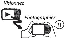 FUJIFILM FINEPIX XP200 - ■ Prise de vue pendant la lecture - 1