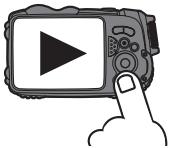 FUJIFILM FINEPIX XP200 - ■ Mise sous tension de l'appareil photo en mode de lecture - 1