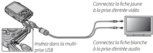 FUJIFILM FINEPIX XP50 - Visionnage des photos sur un téléviseur - 1