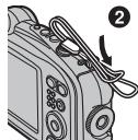 FUJIFILM FINEPIX XP60 - Fixation de la dragonne - 2