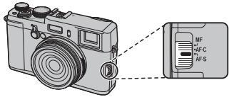 FUJIFILM PREMIUM X100S - Mode de mise au point - 3