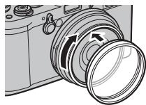 FUJIFILM PREMIUM X100S - Fixation des filtres protecteurs - 1