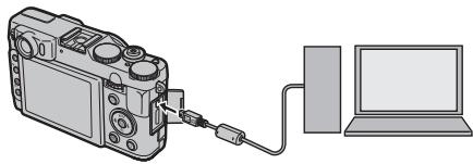 FUJIFILM PREMIUM X20 - Raccordement de l'appareil photo - 3