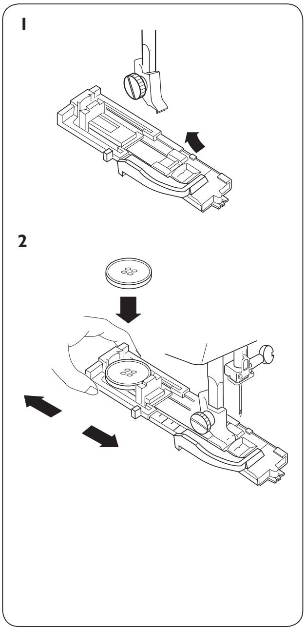 HUSQVARNA EMERALD 118 - Button Sewing - 2