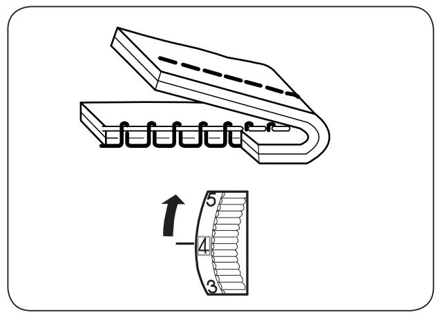 HUSQVARNA EMERALD 118 - Balanced tension: - 1
