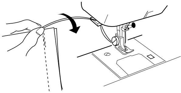 HUSQVARNA EMERALD 118 - Changing the sewing direction - 3