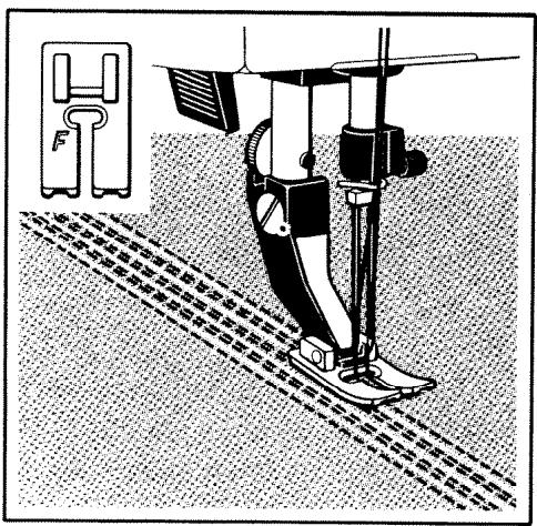 HUSQVARNA OPTIMA 150 - Double stretch needle - 8
