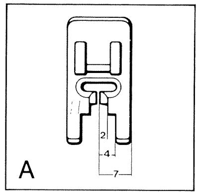 HUSQVARNA OPTIMA 150 - Presser Foot - 2
