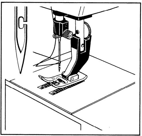 HUSQVARNA OPTIMA 150 - Double stretch needle - 3
