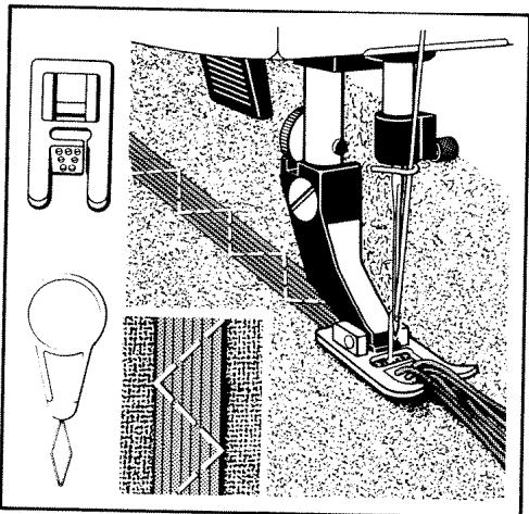 HUSQVARNA OPTIMA 150 - Double stretch needle - 14