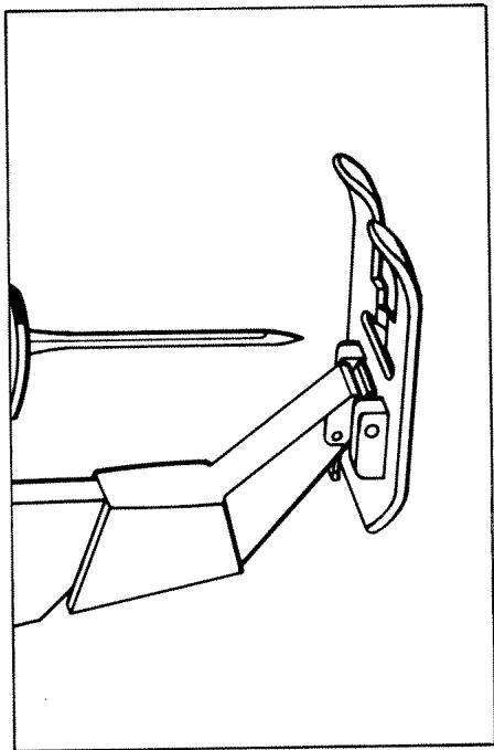 HUSQVARNA 3600,  3610 - Changing the snap-on presser foot - 2
