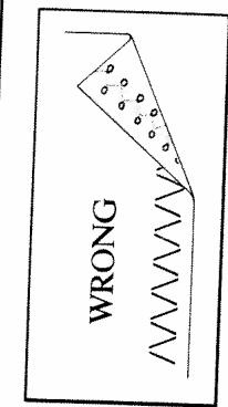 HUSQVARNA 3600,  3610 - Correct and incorrect thread tension - 1
