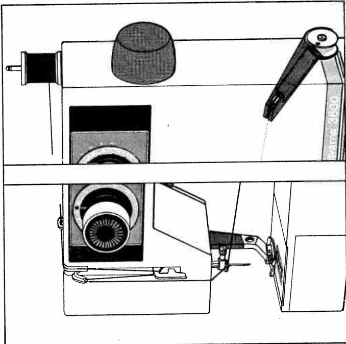 HUSQVARNA 3600,  3610 - Correct and incorrect bobbin winding - 1