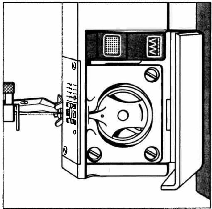 HUSQVARNA 3600,  3610 - Threading the lower thread - 2