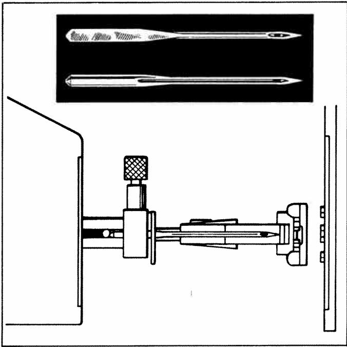 HUSQVARNA 3600,  3610 - Changing the needle - 1