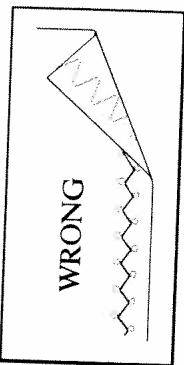 HUSQVARNA 3600,  3610 - Correct and incorrect thread tension - 2
