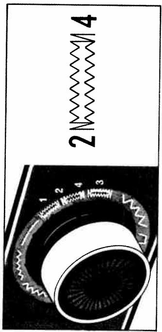 HUSQVARNA 3600,  3610 - Buttonholes - 4