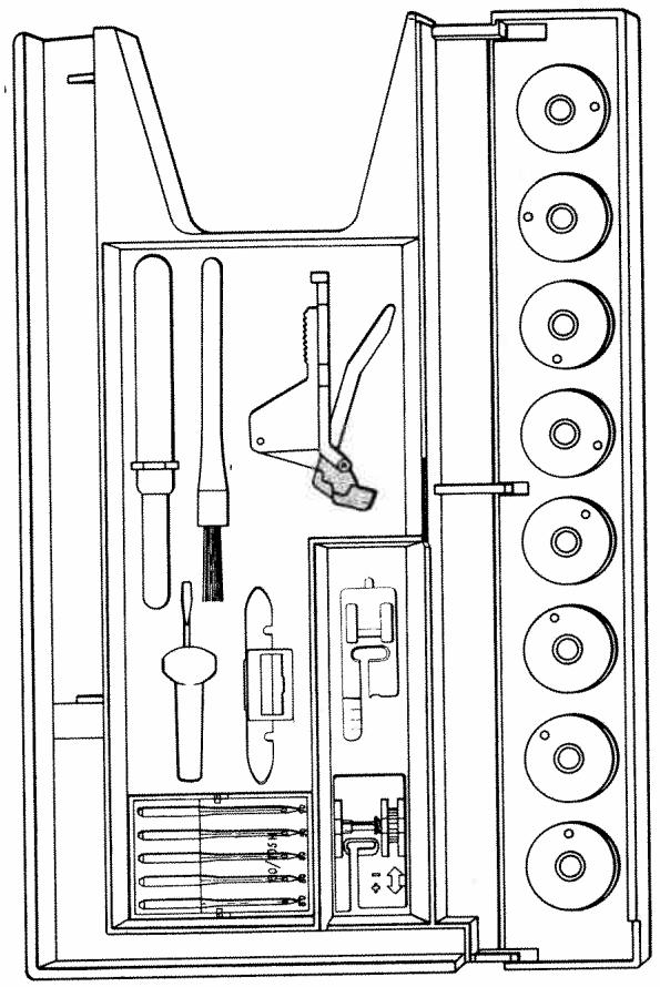 HUSQVARNA 3600,  3610 - Needle breaks - 1