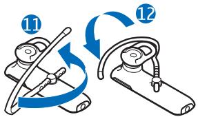 NOKIA BH-109 - Porter le kit oreillette - 2