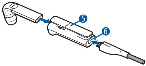 NOKIA BH-806 - Touches et composants - 2
