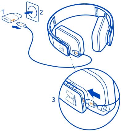 NOKIA BH-940 - Charger la batterie - 1
